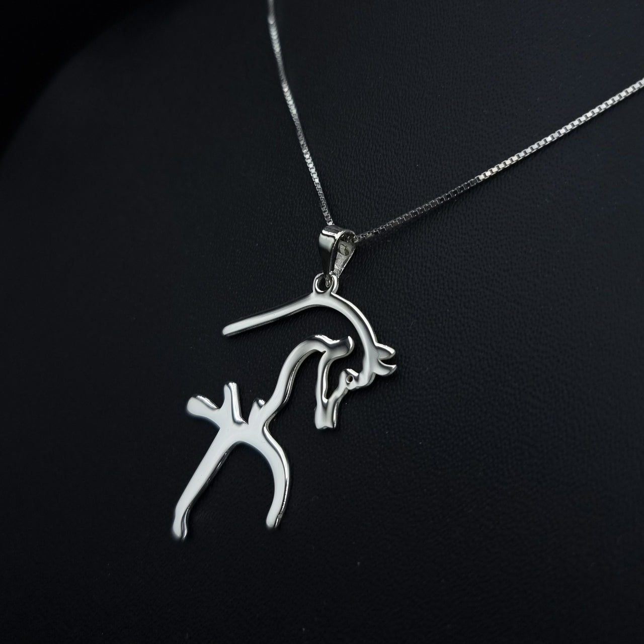 925 Silver - Handmade Horse Car Hanging Pendant