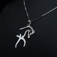 Thumbnail for 925 Silver - Handmade Horse Car Hanging Pendant