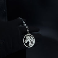 Thumbnail for 925 Silve Handmade Horse Keychain 0121