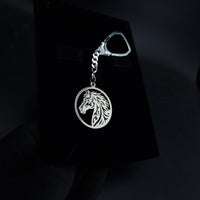 Thumbnail for 925 Silve Handmade Horse Keychain 0121