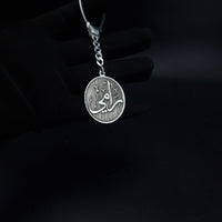 Thumbnail for 925 Silver - Double Face Engraved Keychain