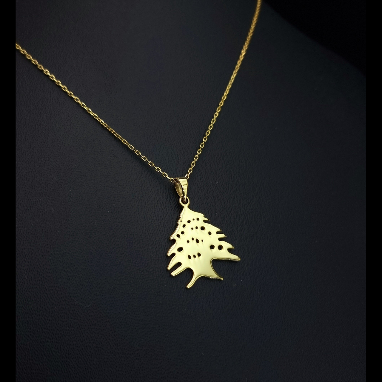 925 Silver - Handmade Lebanon Cedar Tree