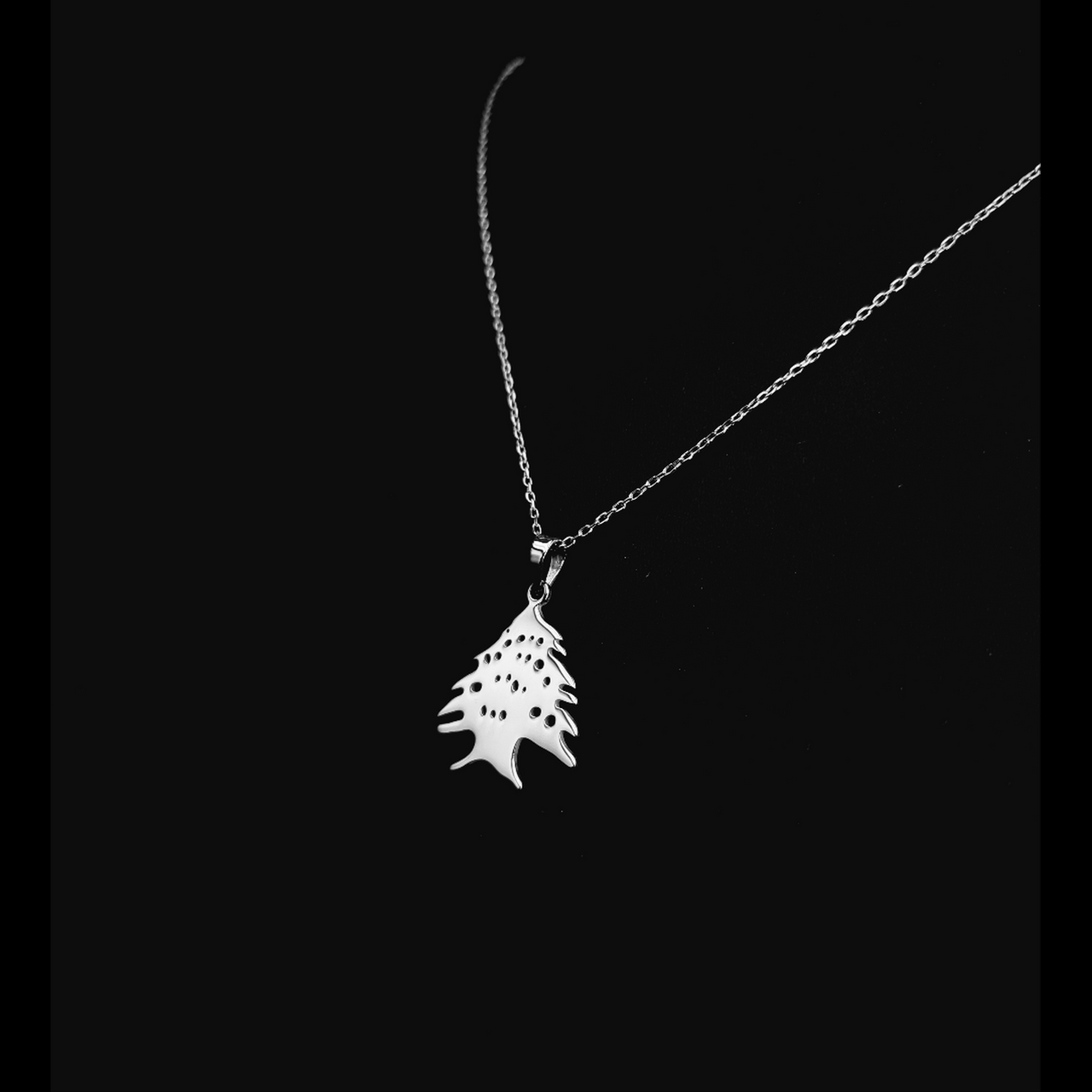 925 Silver - Handmade Lebanon Cedar Tree