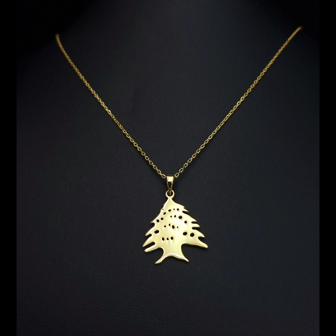 925 Silver - Handmade Lebanon Cedar Tree