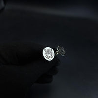 Thumbnail for 925 Silver - Tiger face cufflinks