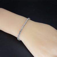 Thumbnail for Clear Zircon Stones Tennis Bracelet