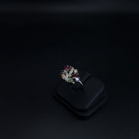 Thumbnail for Colored Zircon Stones Ring 0170