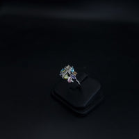 Thumbnail for Colored Zircon Stones Ring 0171