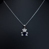 Thumbnail for Dark Blue Bear Necklace