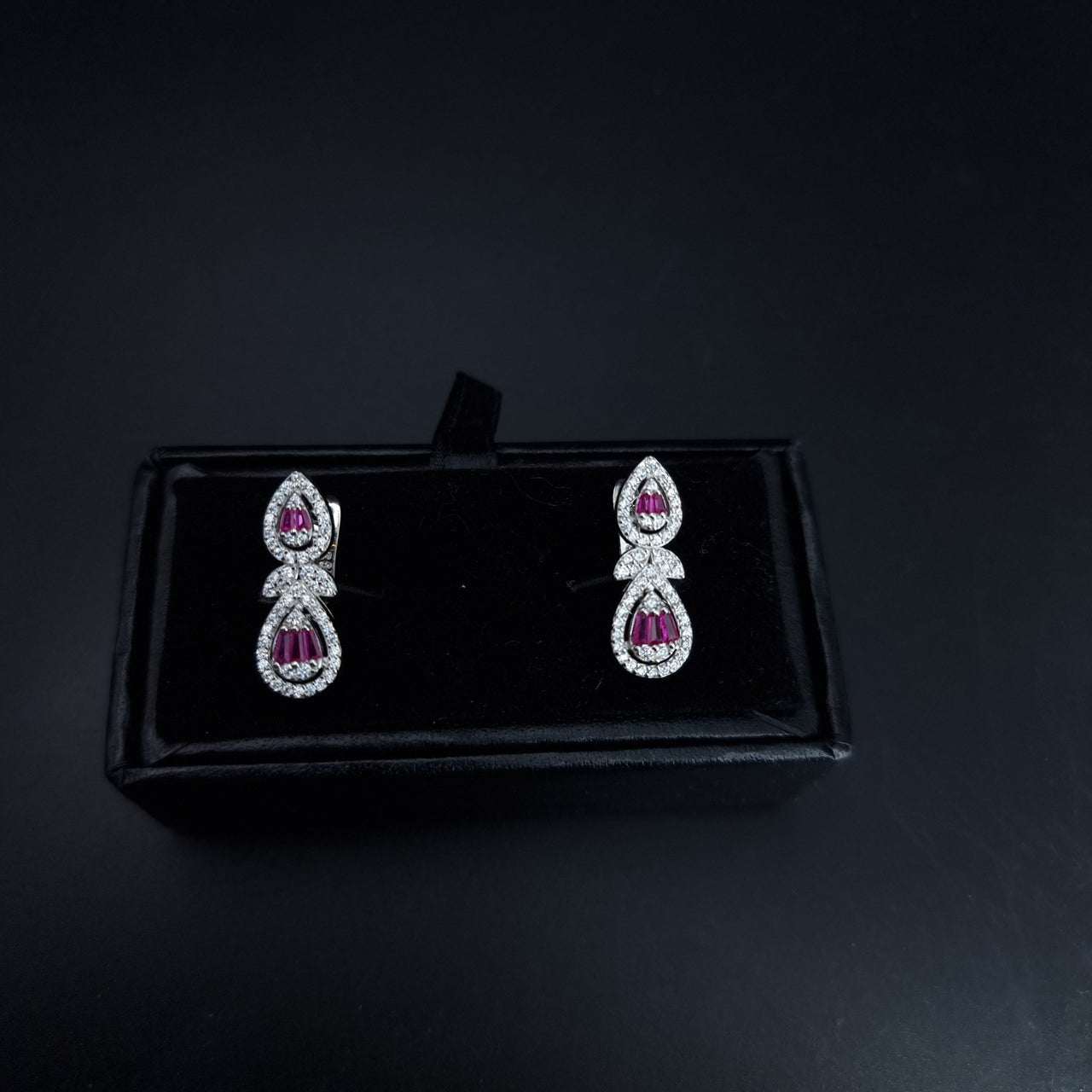 Dark Pink Stones set