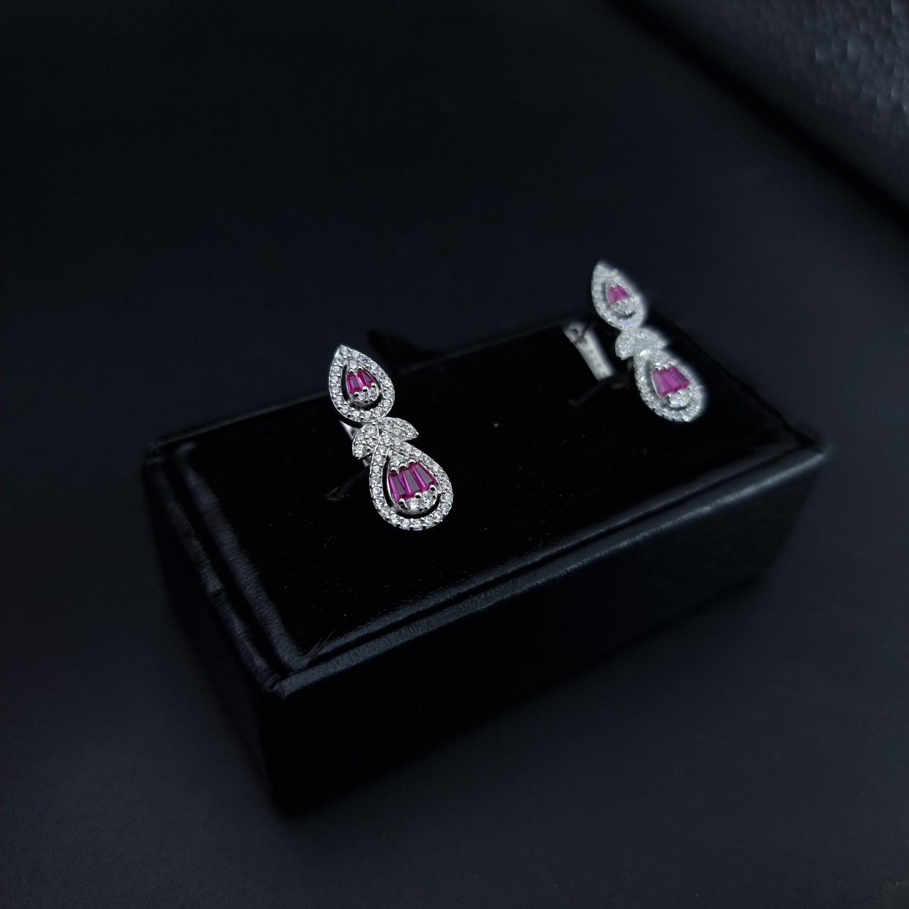 Dark Pink Stones set