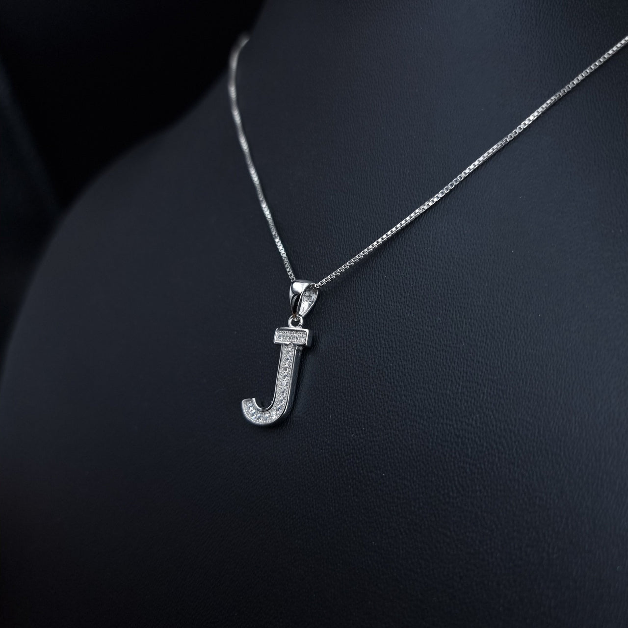 Letter J Necklace