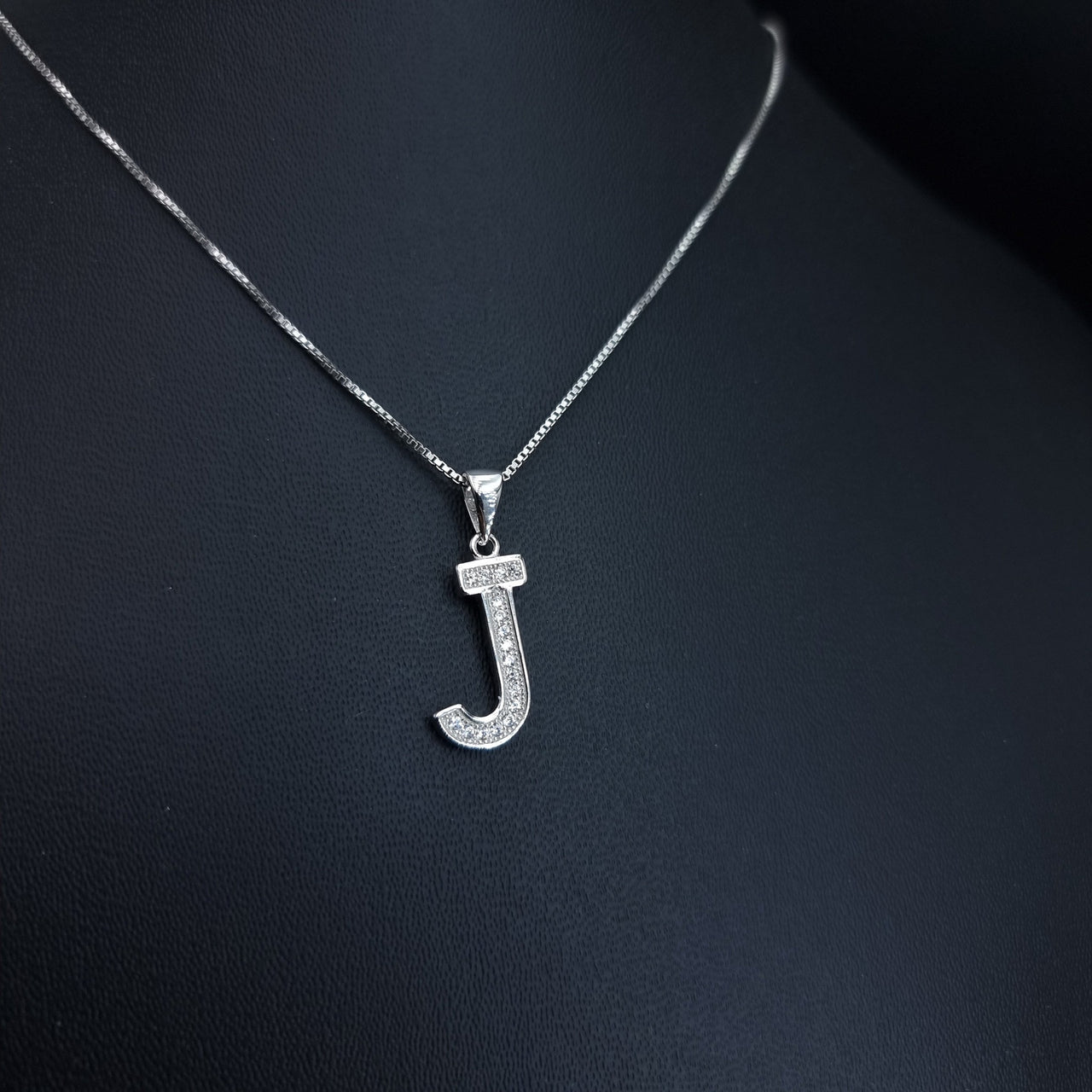 Letter J Necklace