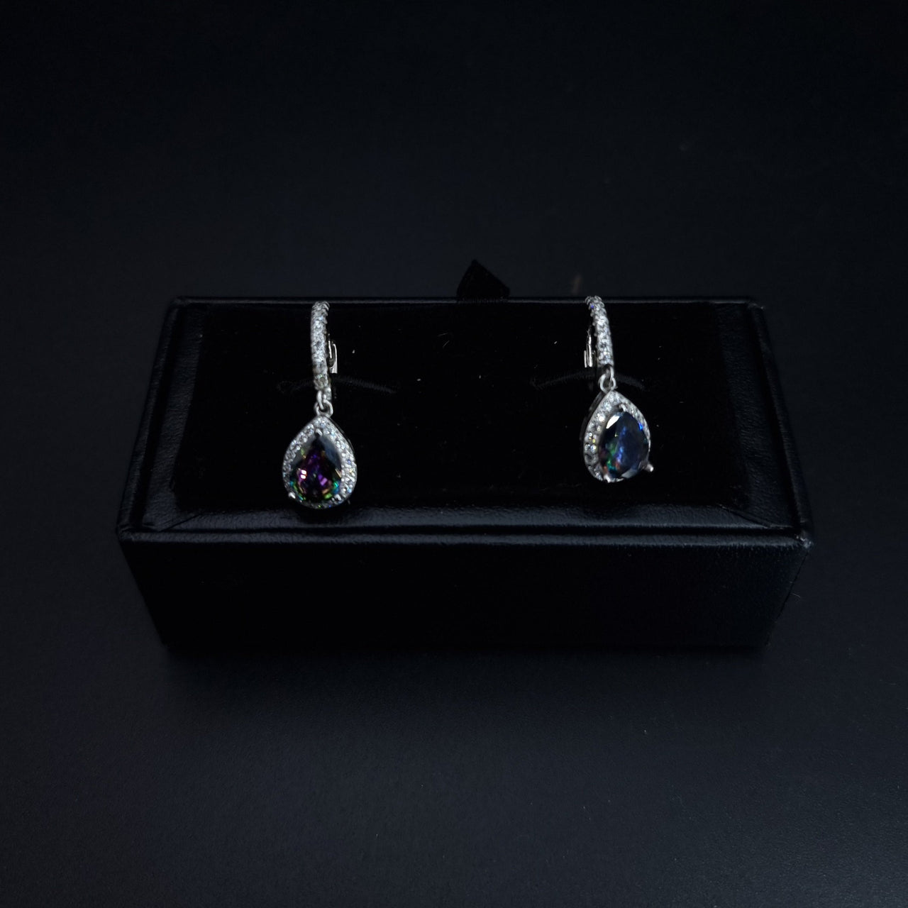 Mystic Topaz Stone Hope Earring