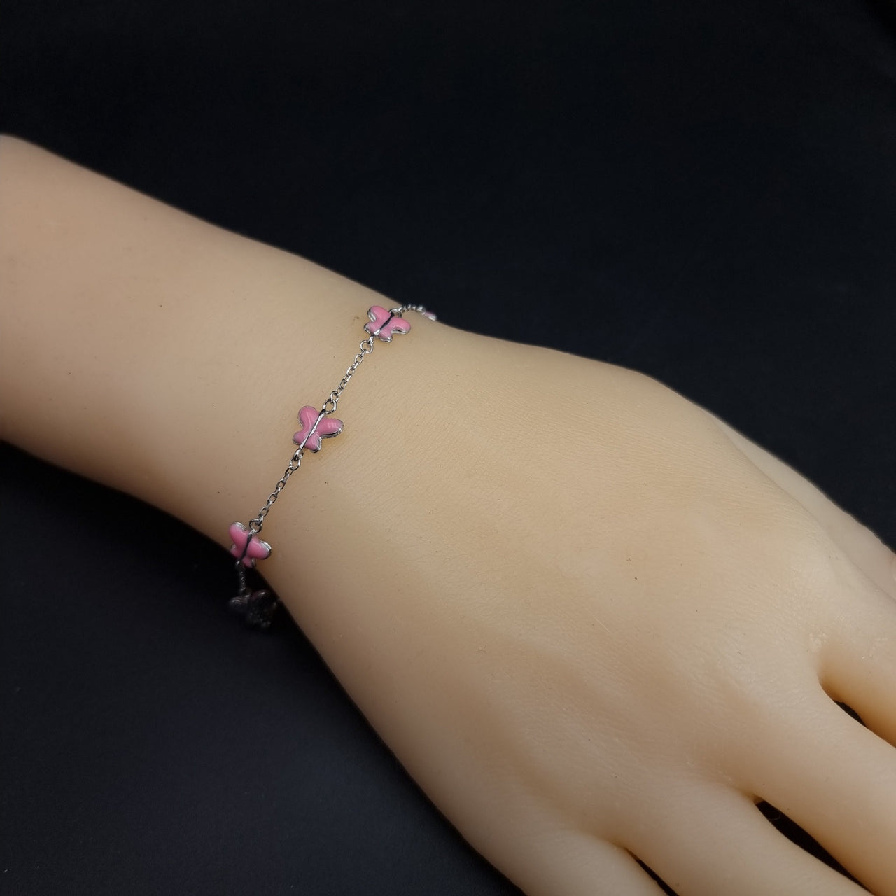 Pink Butterflies Bracelet(kids)