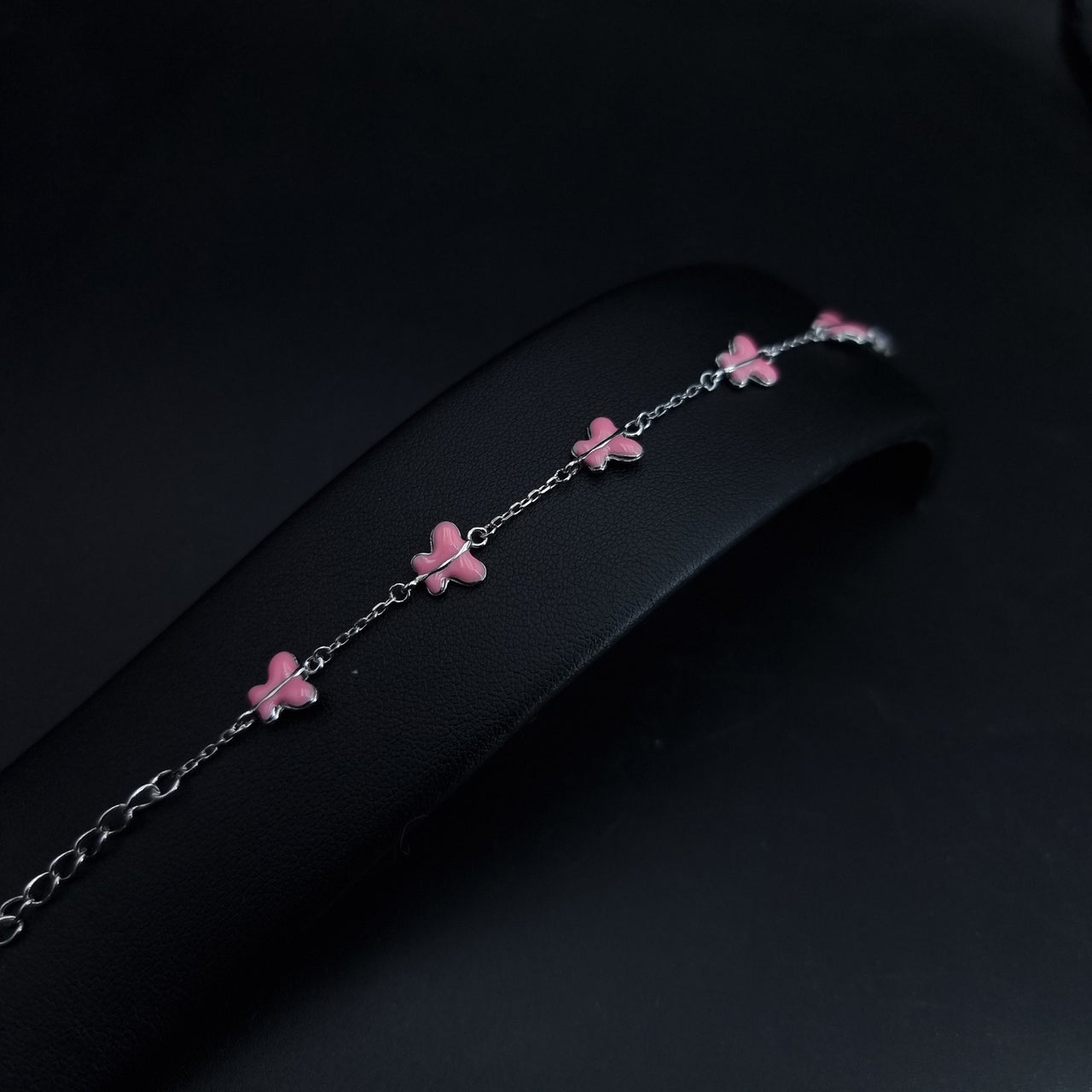 Pink Butterflies Bracelet(kids)