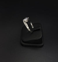 Thumbnail for Wedding Ring With Central Zircon Stone SLPRG0106